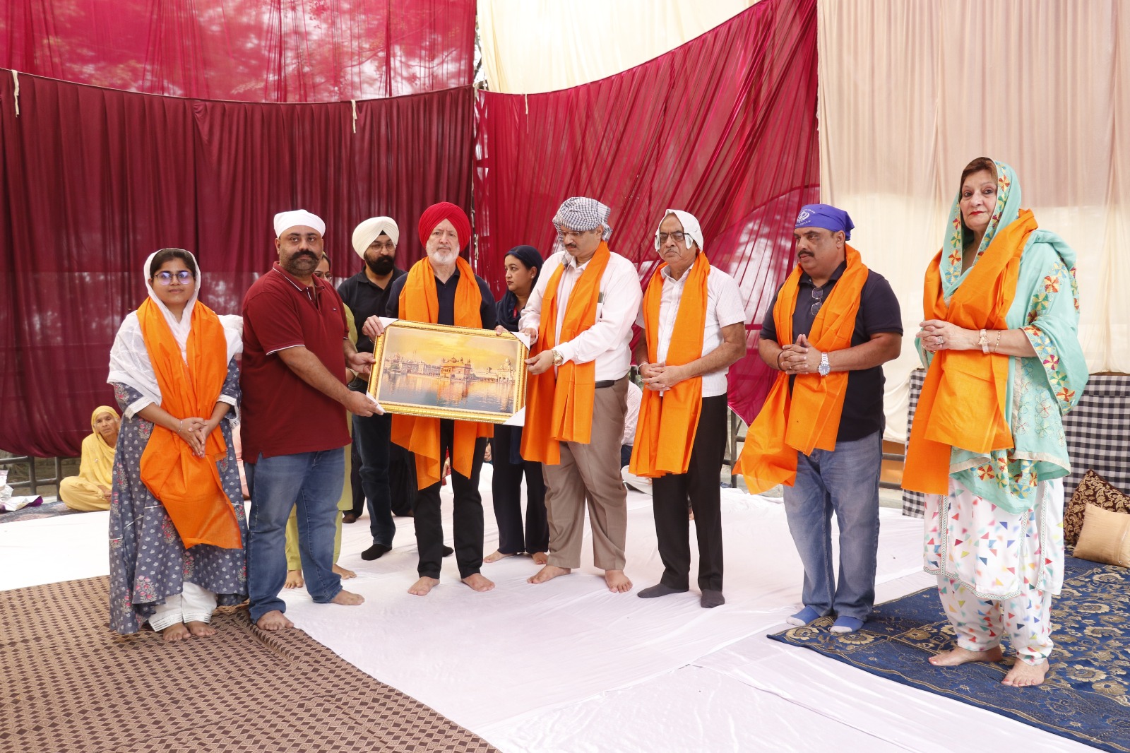 On the occasion of the commencement of the academic session, Sri Sukhmani Sahib recited